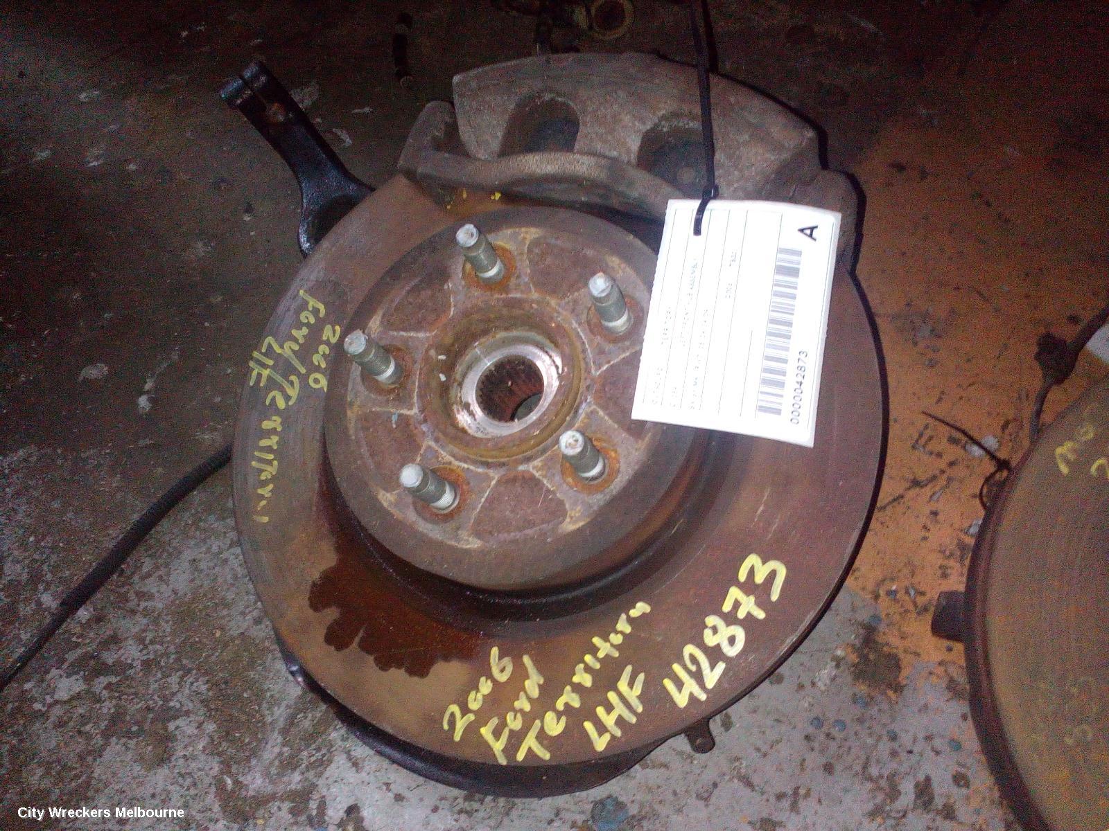 FORD TERRITORY LEFT FRONT HUB ASSEMBLY, SX-SY MKI, RWD, 05/2004 - 04/2009