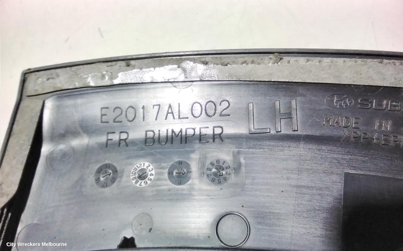 SUBARU OUTBACK WHEEL ARCH FLARE, 6TH GEN, LH FRONT, ON BODY, 08/2014 - 12/2020