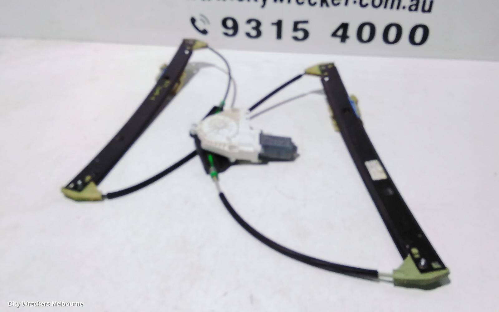 AUDI A4 LEFT FRONT WINDOW REG/MOTOR, B8 8K, 02/2008 - 06/2010