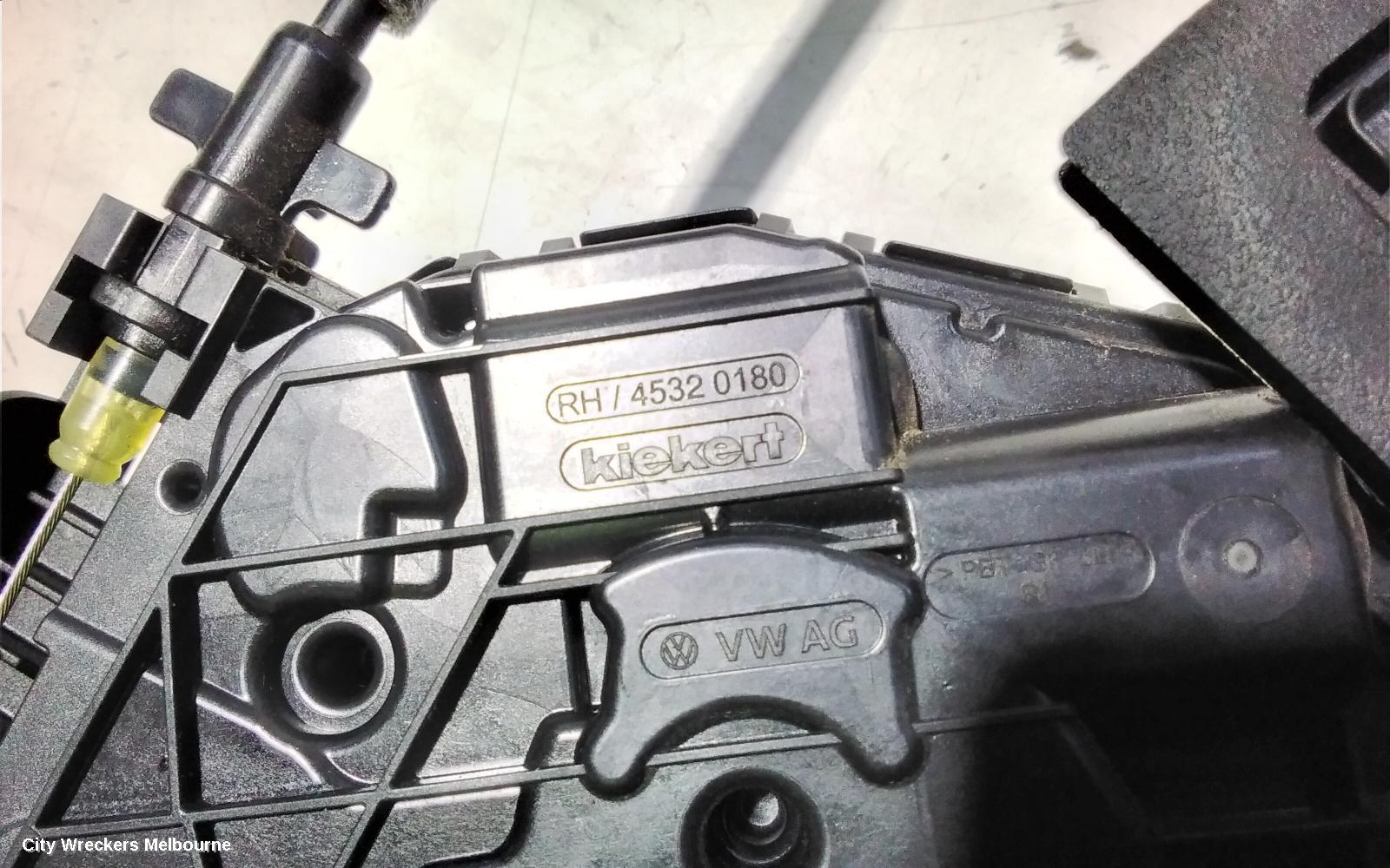 VOLKSWAGEN CADDY DOOR/BOOT/GATE LOCK, RIGHT FRONT DOOR LOCK, 2KN, 07/2015 - 02/2021