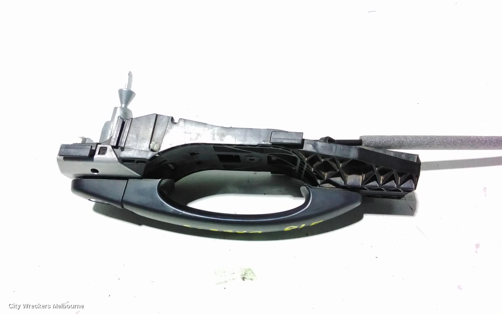 VOLKSWAGEN CADDY DOOR HANDLE, RH REAR, OUTER, BLACK, 2KN, 12/2015 - 02/2021