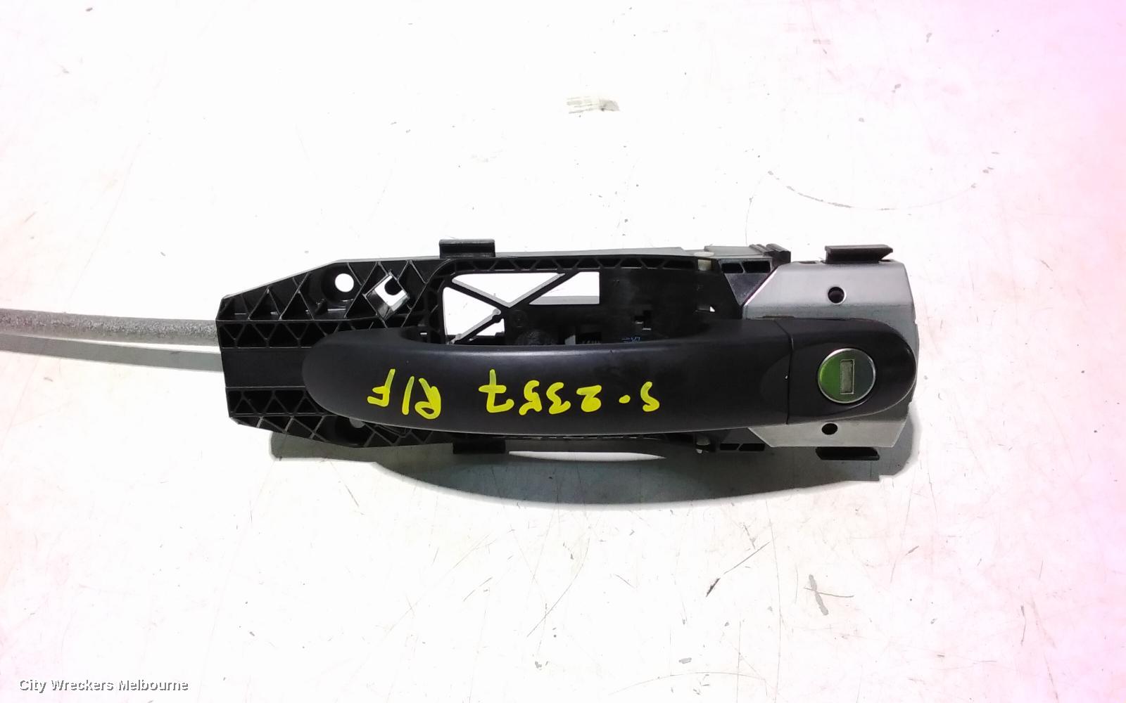 VOLKSWAGEN CADDY DOOR HANDLE, RH REAR, OUTER, BLACK, 2KN, 12/2015 - 02/2021