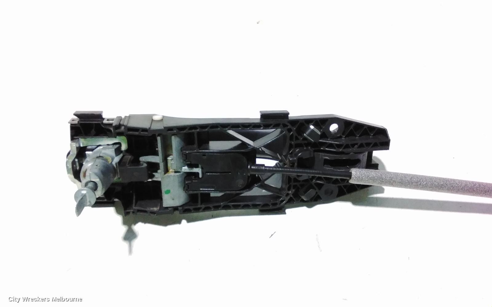 VOLKSWAGEN CADDY DOOR HANDLE, RH REAR, OUTER, BLACK, 2KN, 12/2015 - 02/2021