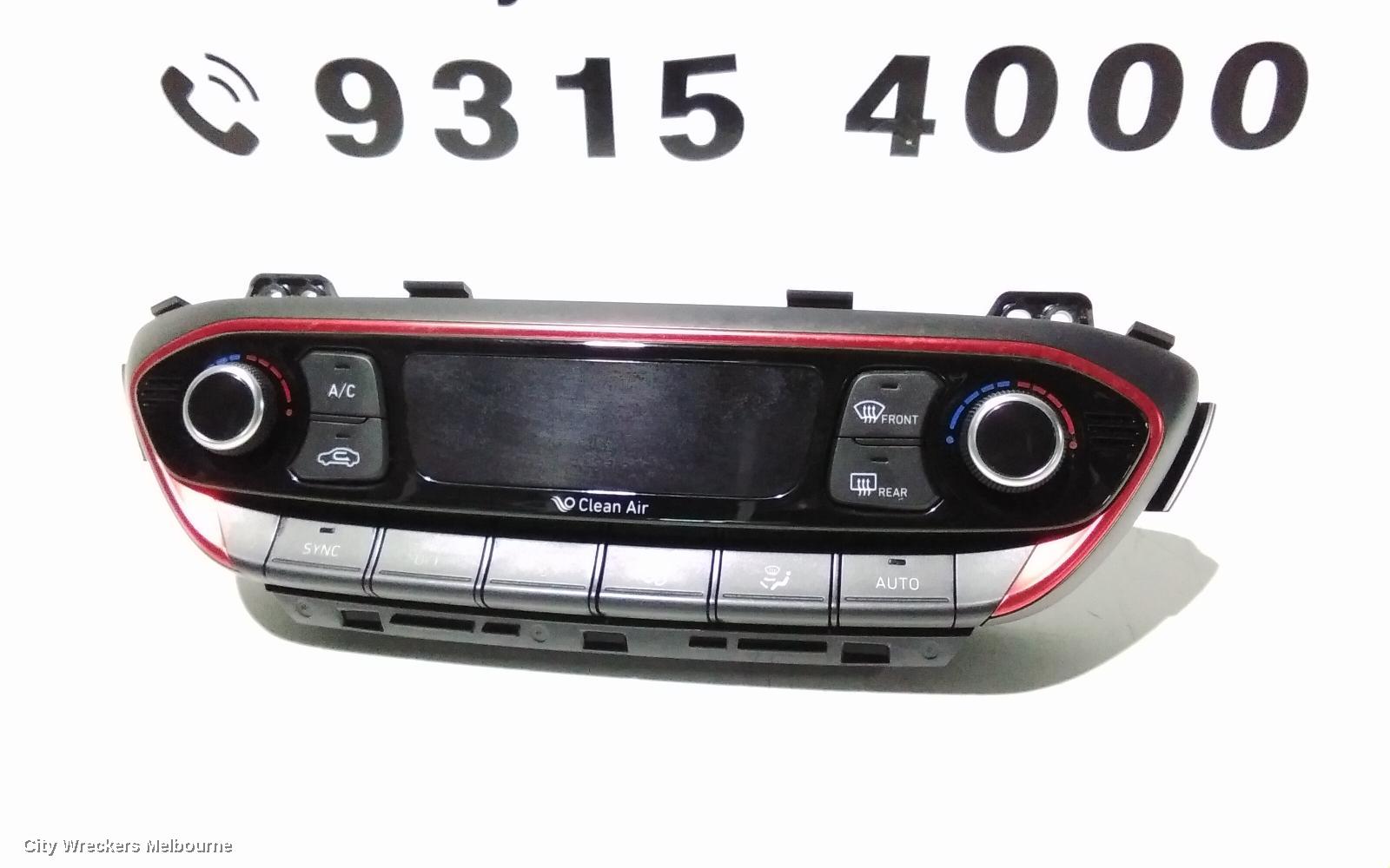 HYUNDAI I30 HEATER/AC CONTROLS, DUAL ZONE CLIMATE CONTROL TYPE, PD, 03/2017 ONWARDS