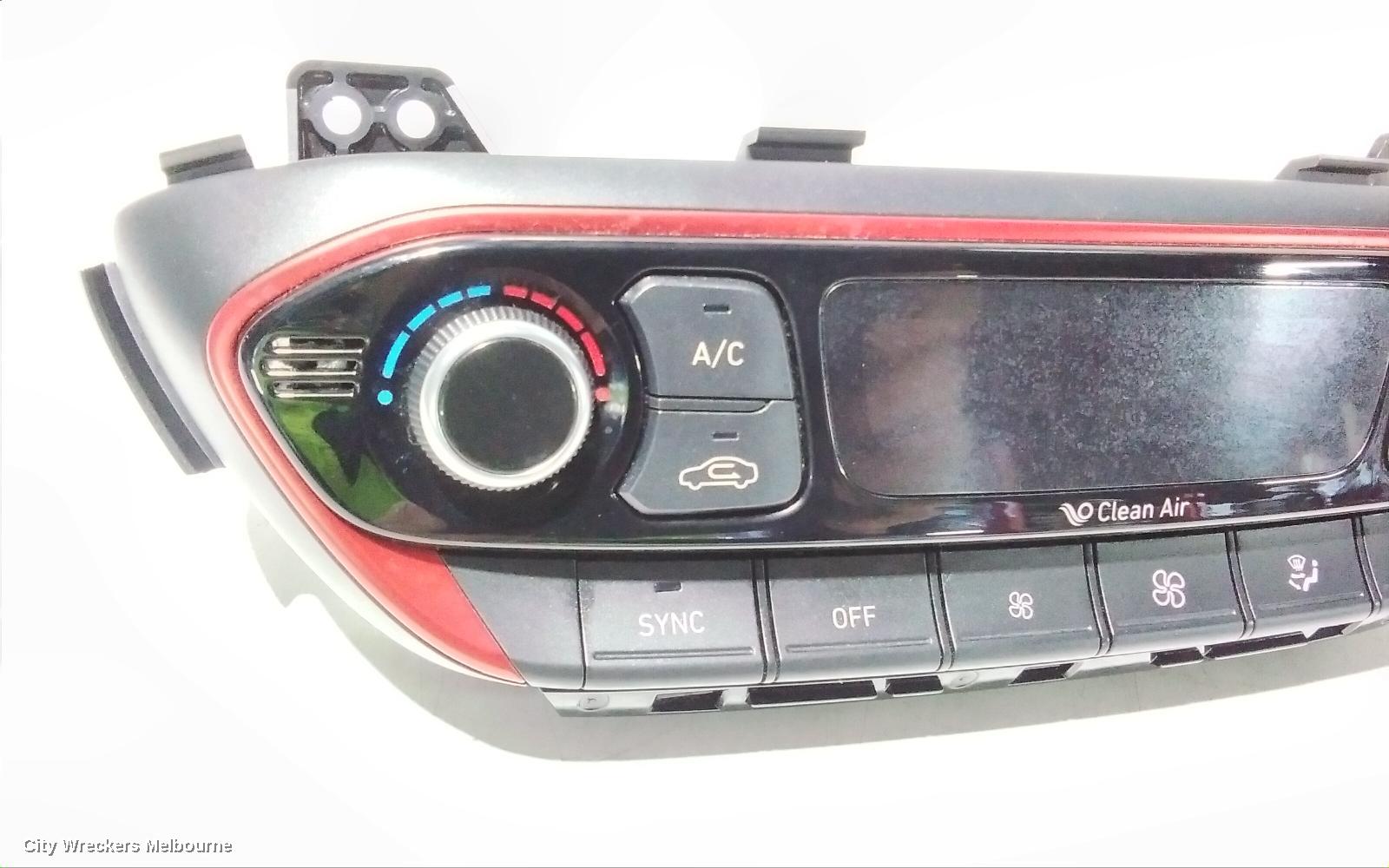 HYUNDAI I30 HEATER/AC CONTROLS, DUAL ZONE CLIMATE CONTROL TYPE, PD, 03/2017 ONWARDS