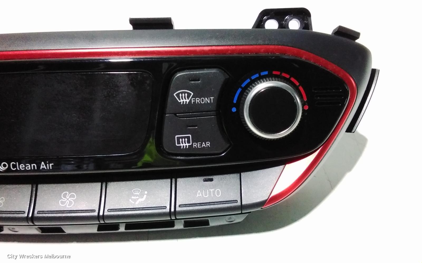 HYUNDAI I30 HEATER/AC CONTROLS, DUAL ZONE CLIMATE CONTROL TYPE, PD, 03/2017 ONWARDS