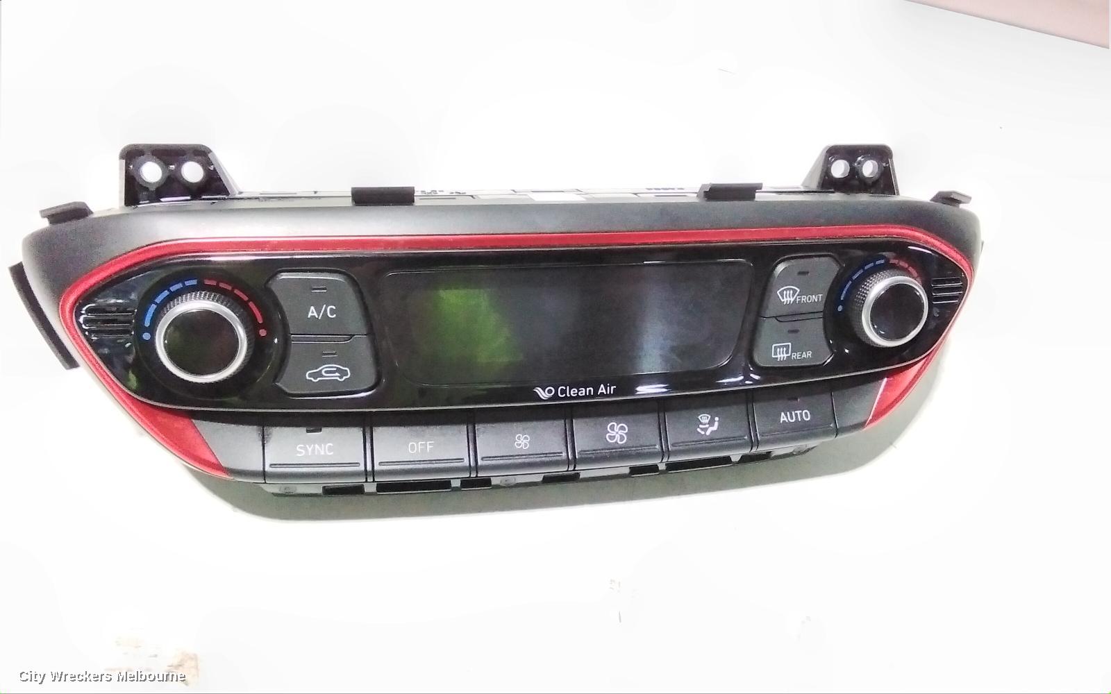 HYUNDAI I30 HEATER/AC CONTROLS, DUAL ZONE CLIMATE CONTROL TYPE, PD, 03/2017 ONWARDS