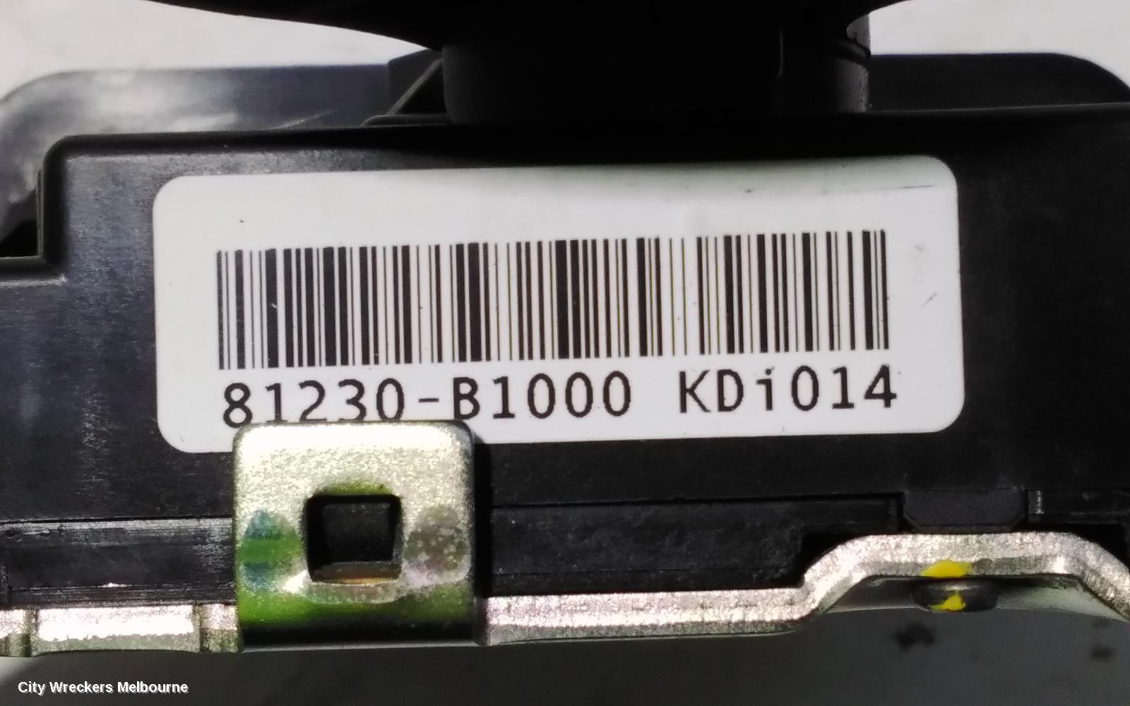 HYUNDAI GENESIS DOOR/BOOT/GATE LOCK, BOOTLID LOCK, NON POWER OPERATED BOOTLID TYPE, DH, 11/2014 - 01/2018