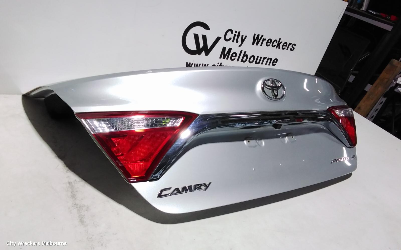 TOYOTA CAMRY BOOTLID/TAILGATE, BOOTLID, ASV50, ALTISE/ATARA S, NON LIP SPOILER TYPE, 04/2015 - 10/2017