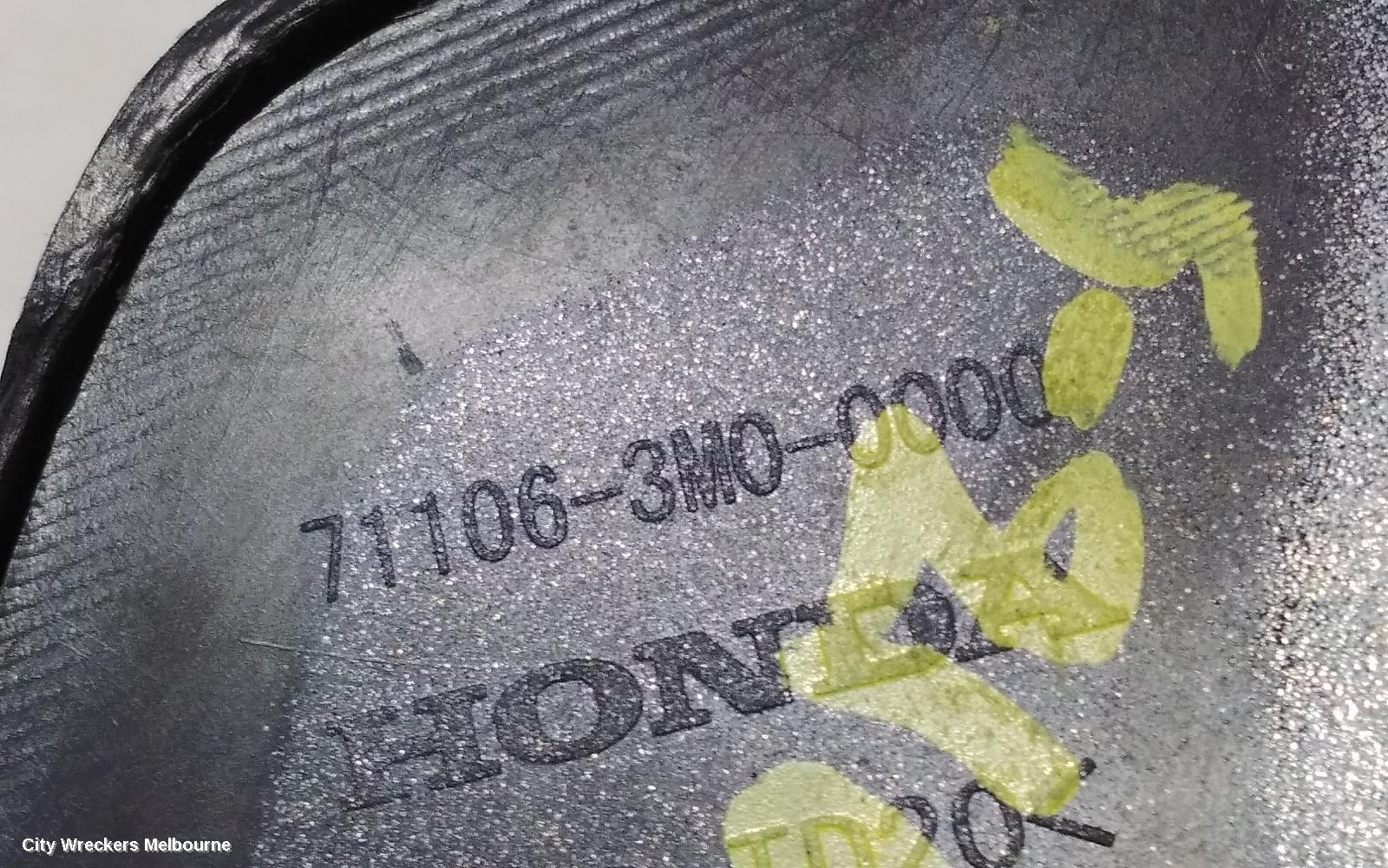 HONDA HRV, RV, 12/2021 ONWARDS, TOWHOOK COVER : 108510
