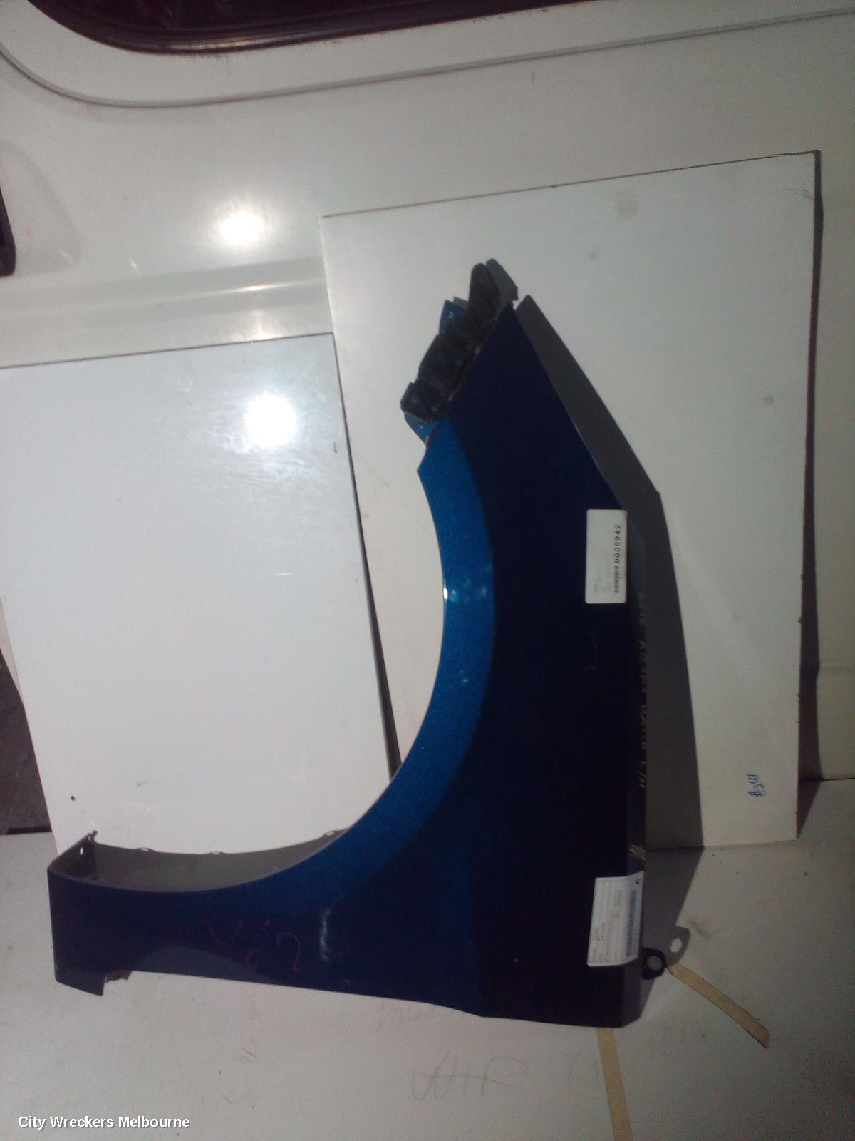 HYUNDAI ACCENT LEFT GUARD, RB, NON INDICATOR TYPE, 07/2011 - 12/2019