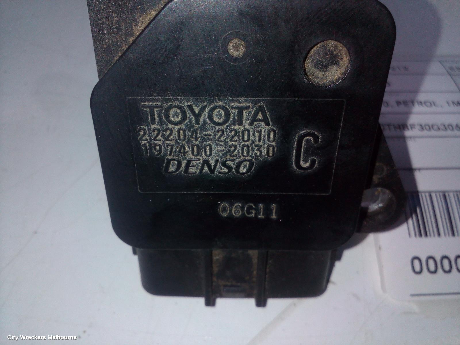 LEXUS ES300 (92-05) AIR FLOW METER, 3.0, PETROL, 1MZ, MVC30, 10/2001 - 12/2005