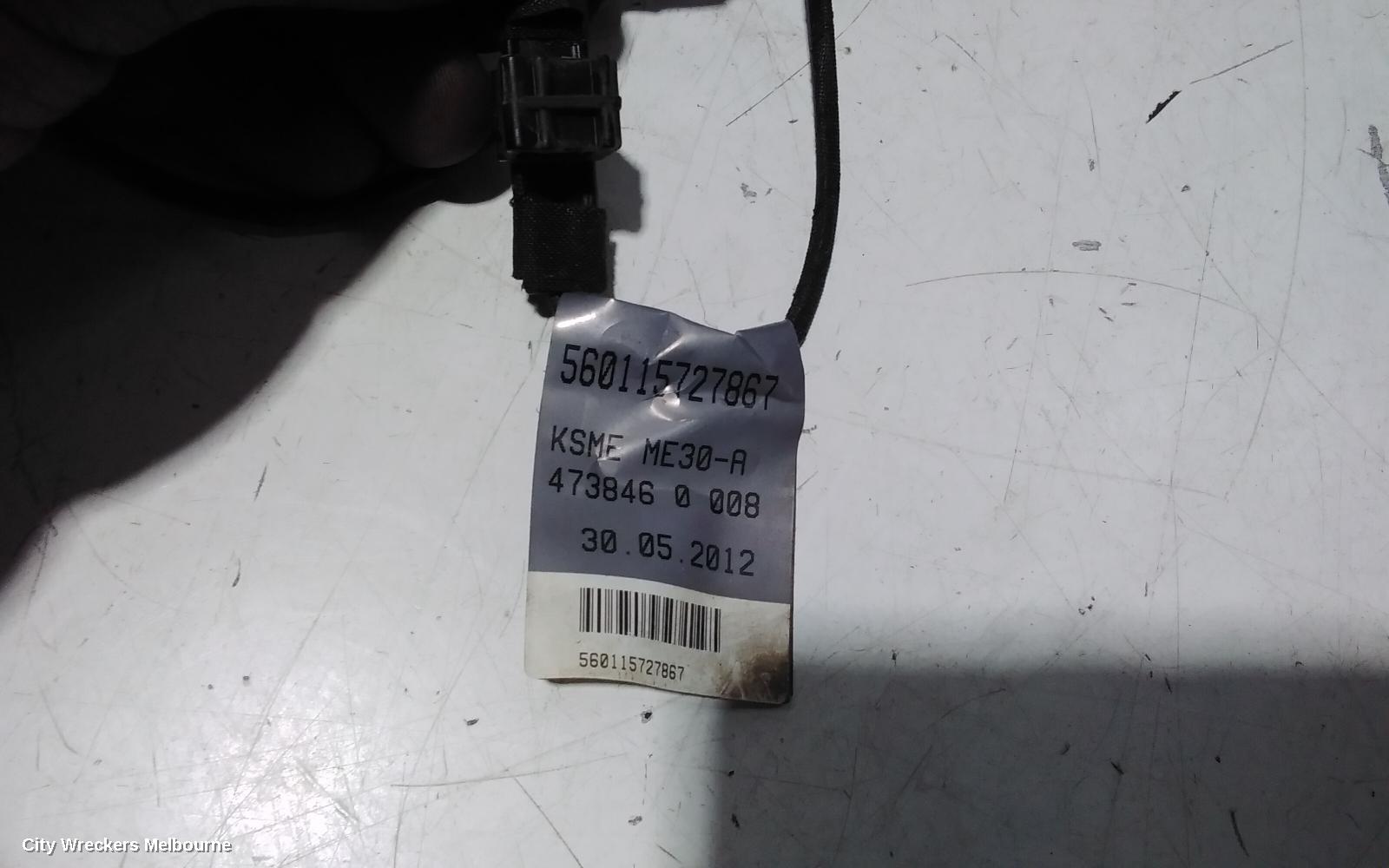 AUDI A4, B8 8K, 07/2012 - 09/2015, CRASH SENSOR FRONT ,: 54062