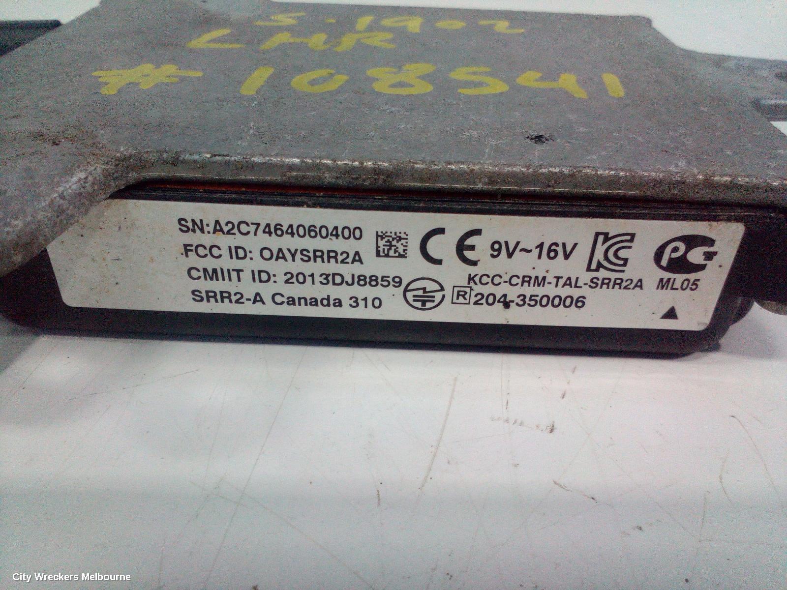 SUBARU OUTBACK, 6TH GEN, 08/2014 - 12/2020, LHR  A2C7464060400  BLIND SPOT SENSOR: 108541