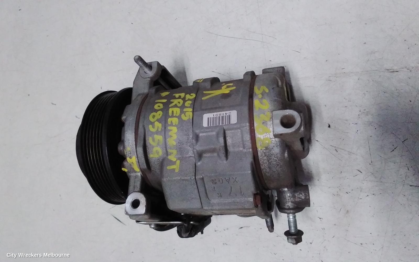 FIAT FREEMONT A/C COMPRESSOR, JF, 2.4, PETROL, 04/2013 - 01/2017