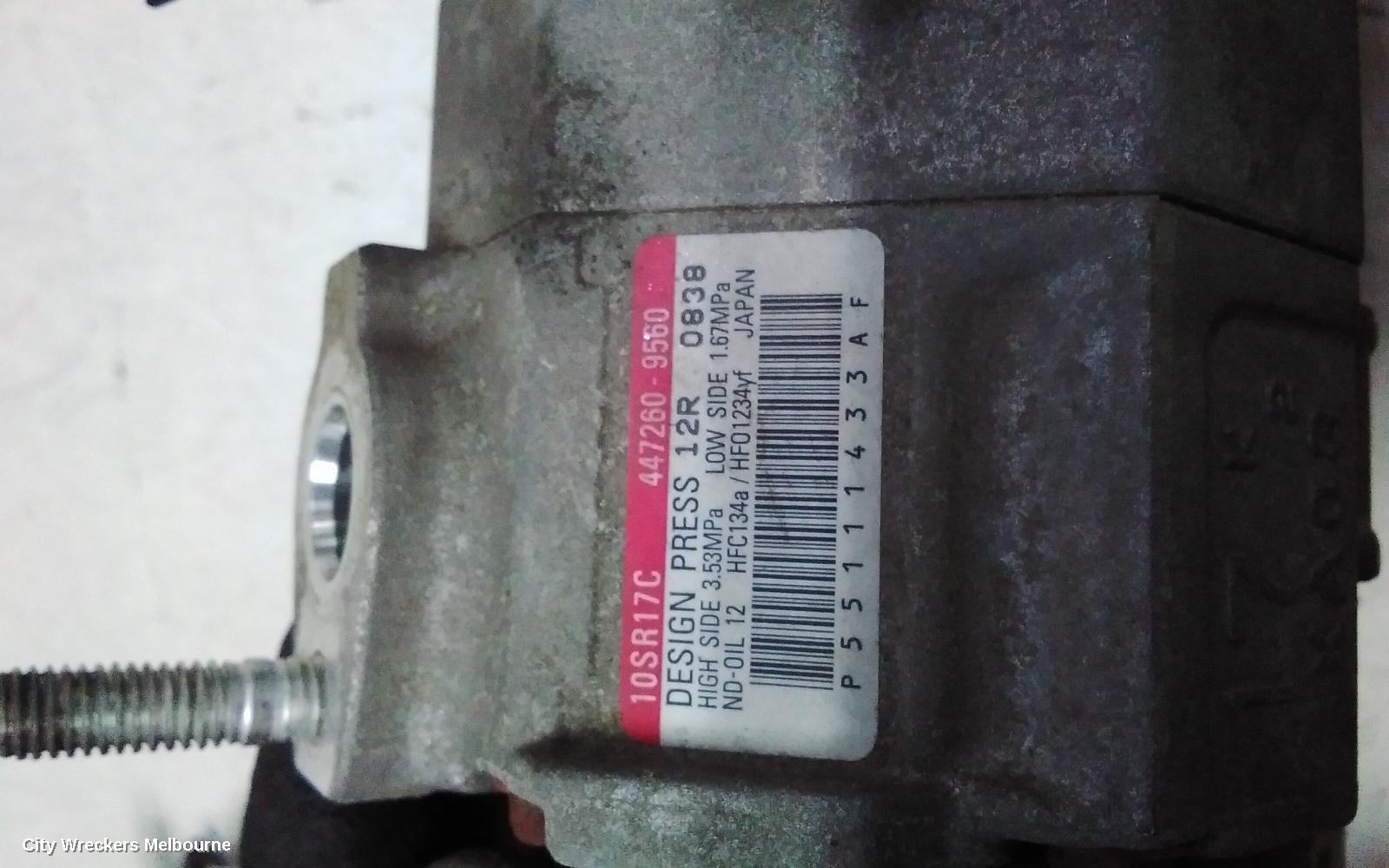 FIAT FREEMONT A/C COMPRESSOR, JF, 2.4, PETROL, 04/2013 - 01/2017