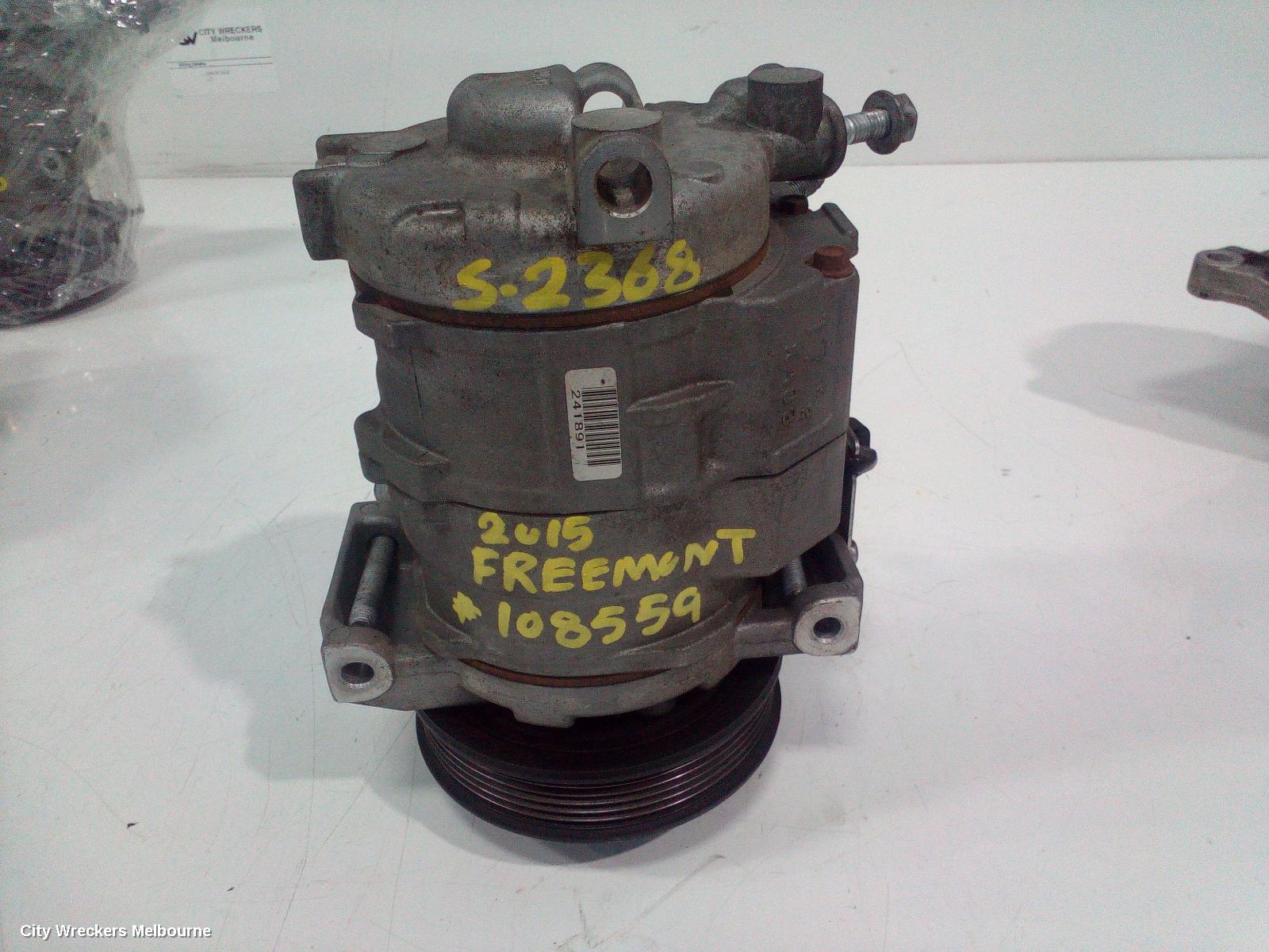 FIAT FREEMONT A/C COMPRESSOR, JF, 2.4, PETROL, 04/2013 - 01/2017