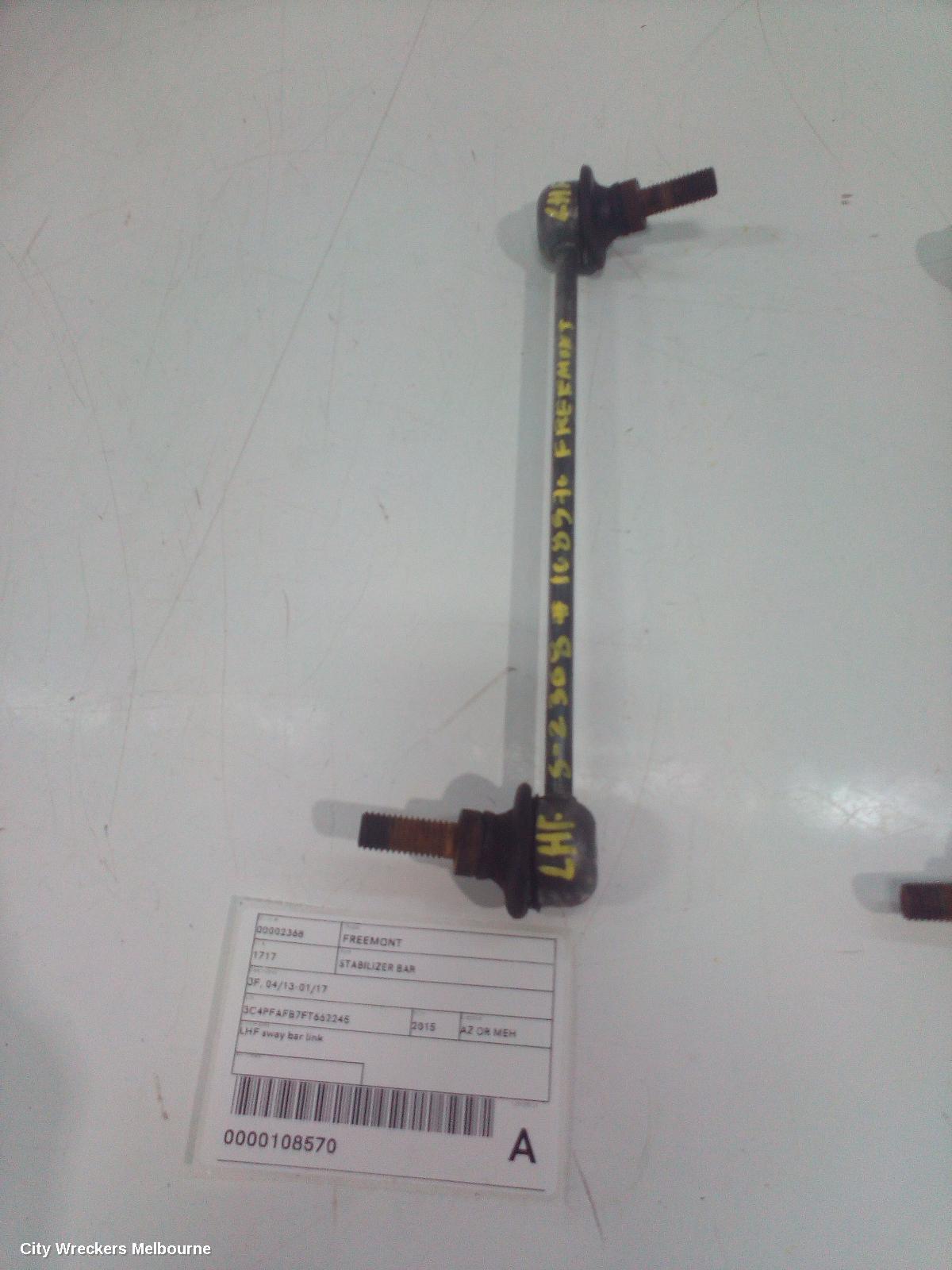 FIAT FREEMONT STABILISER BAR, JF, 04/2013 - 01/2017