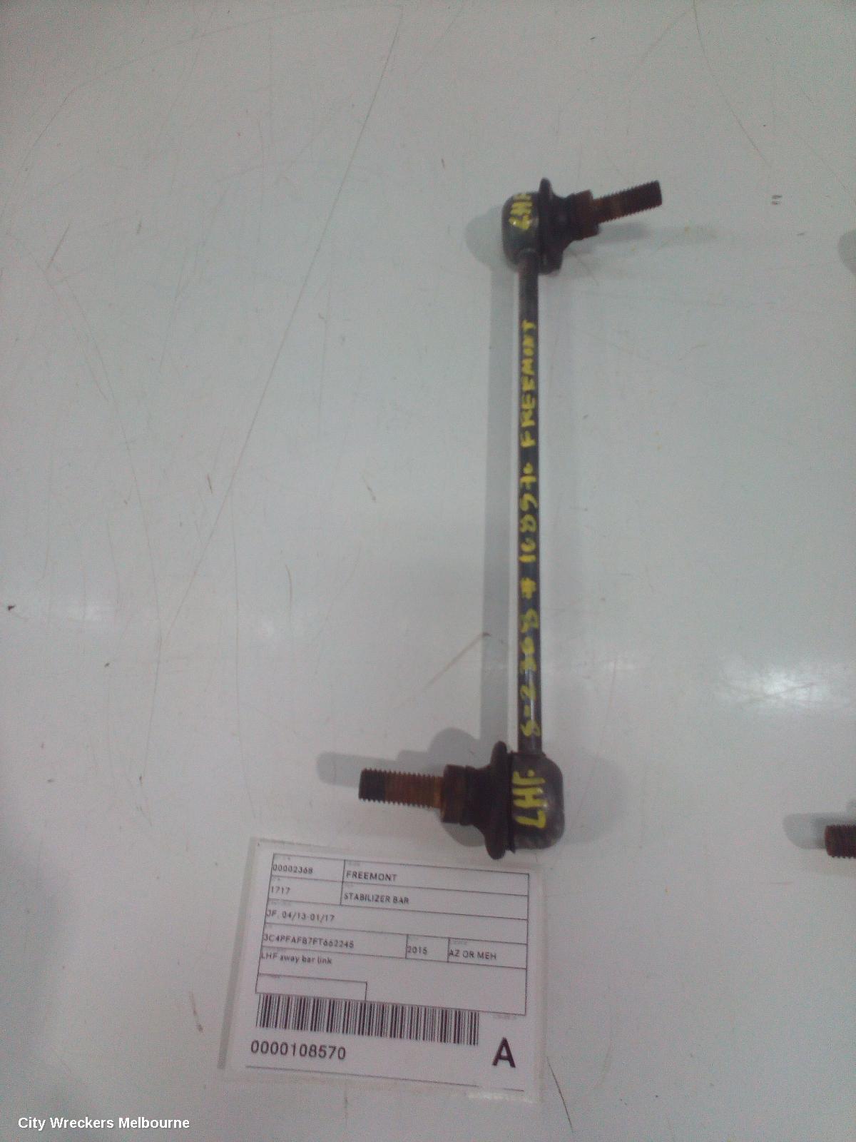 FIAT FREEMONT STABILISER BAR, JF, 04/2013 - 01/2017