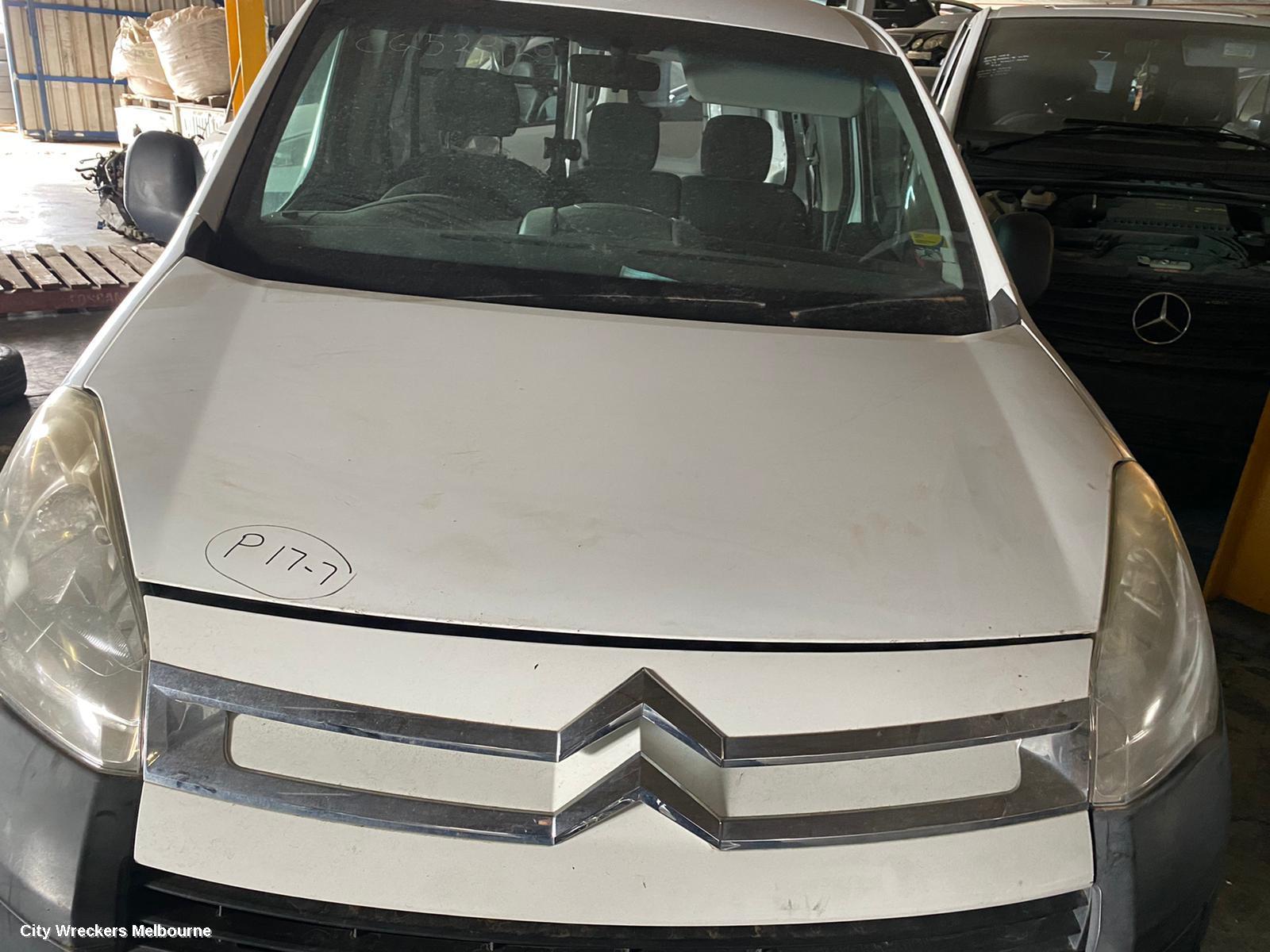 CITROEN BERLINGO F/BAR REINFORC/BRACK, REINFORCEMENT, B9C, 03/2009 - 10/2015
