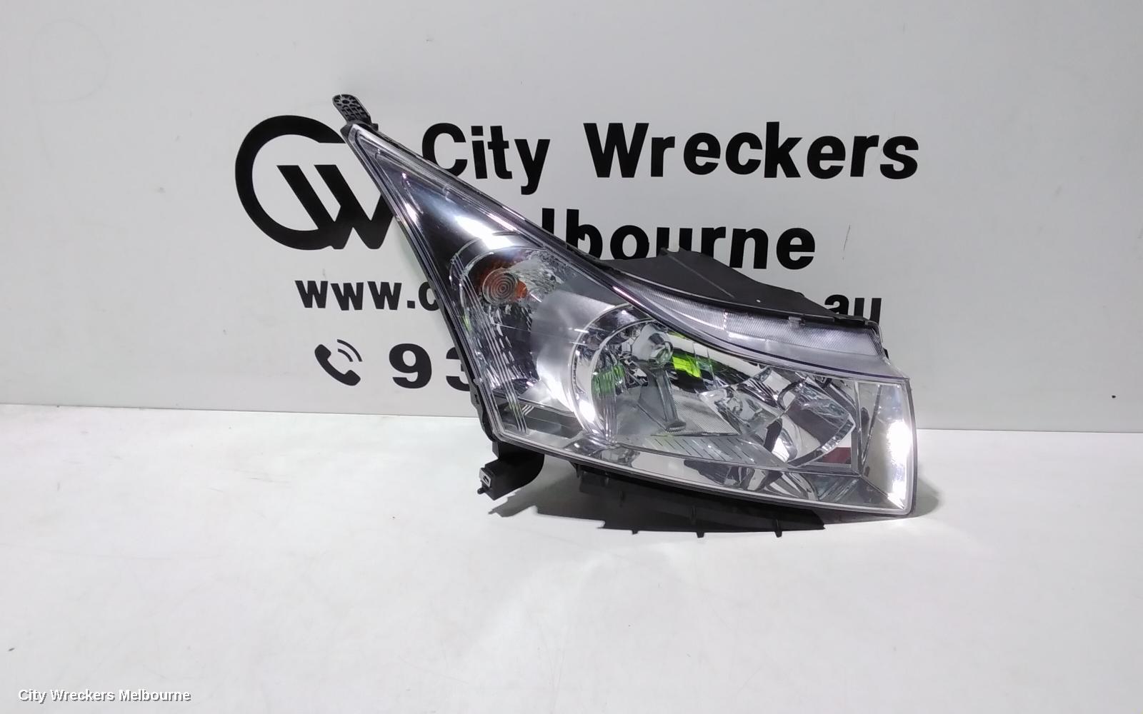 HOLDEN CRUZE RIGHT HEADLAMP, JH, EQUIPE/CD, 01/2015 - 01/2017