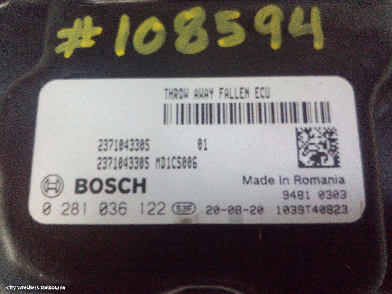 MITSUBISHI EXPRESS ECU, ECU ENGINE, 2.0, DIESEL, ECU ONLY, SN, 03/2020 - 12/2022