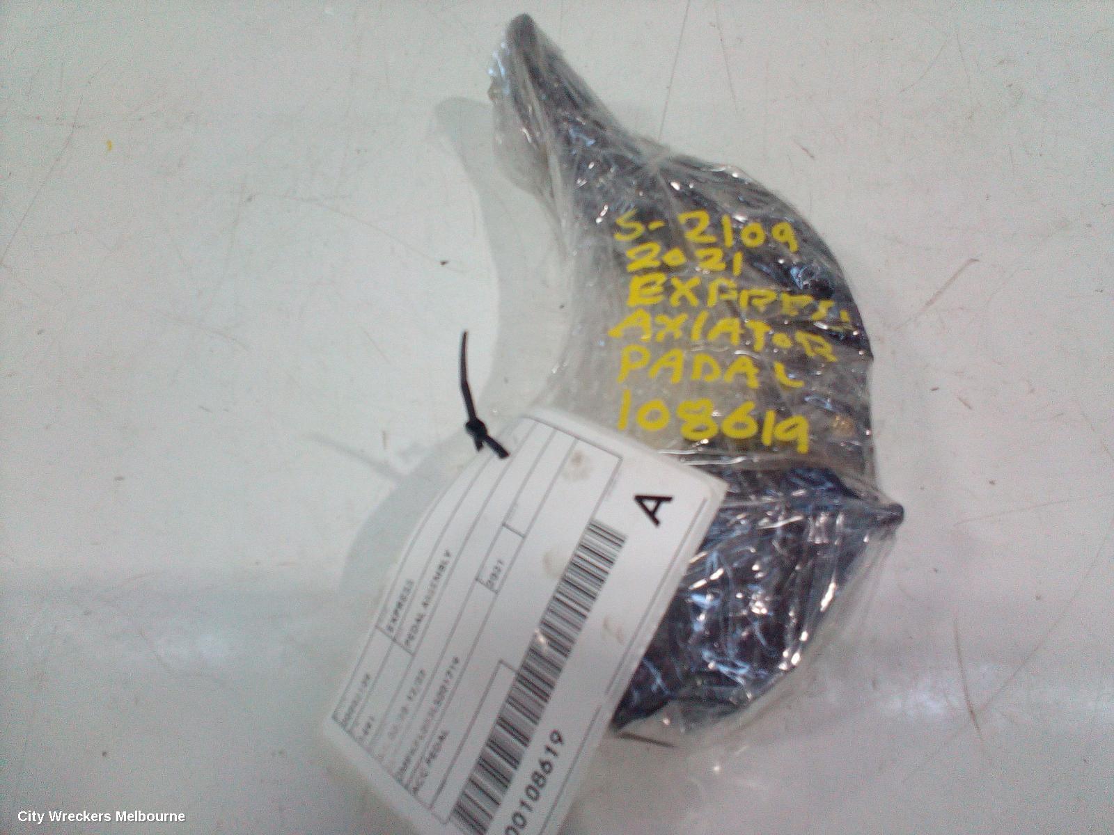 MITSUBISHI EXPRESS PEDAL ASSEMBLY, SN, ACCELERATOR PEDAL, 03/2020 - 12/2022