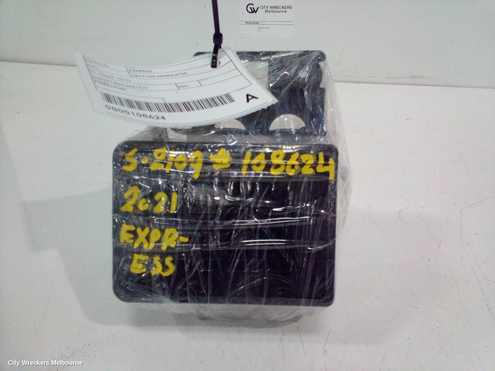 MITSUBISHI EXPRESS ABS PUMP/MODULATOR, SN, 03/2020 - 12/2022