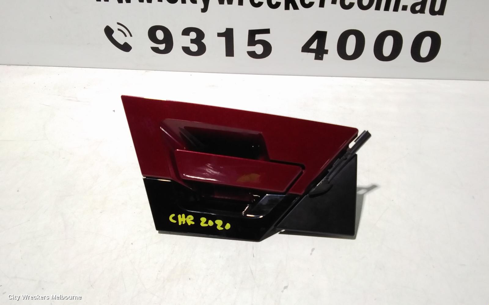 TOYOTA C-HR DOOR HANDLE, LH REAR, OUTER, GEN 1, 12/2016 ONWARDS