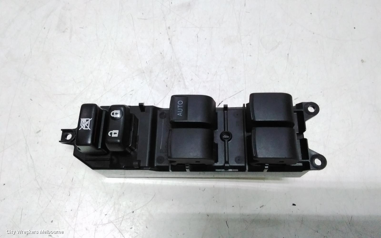 TOYOTA CAMRY PWR DR WIND SWITCH, RH FRONT (MASTER SWITCH), ACV40, 06/2006 - 11/2011
