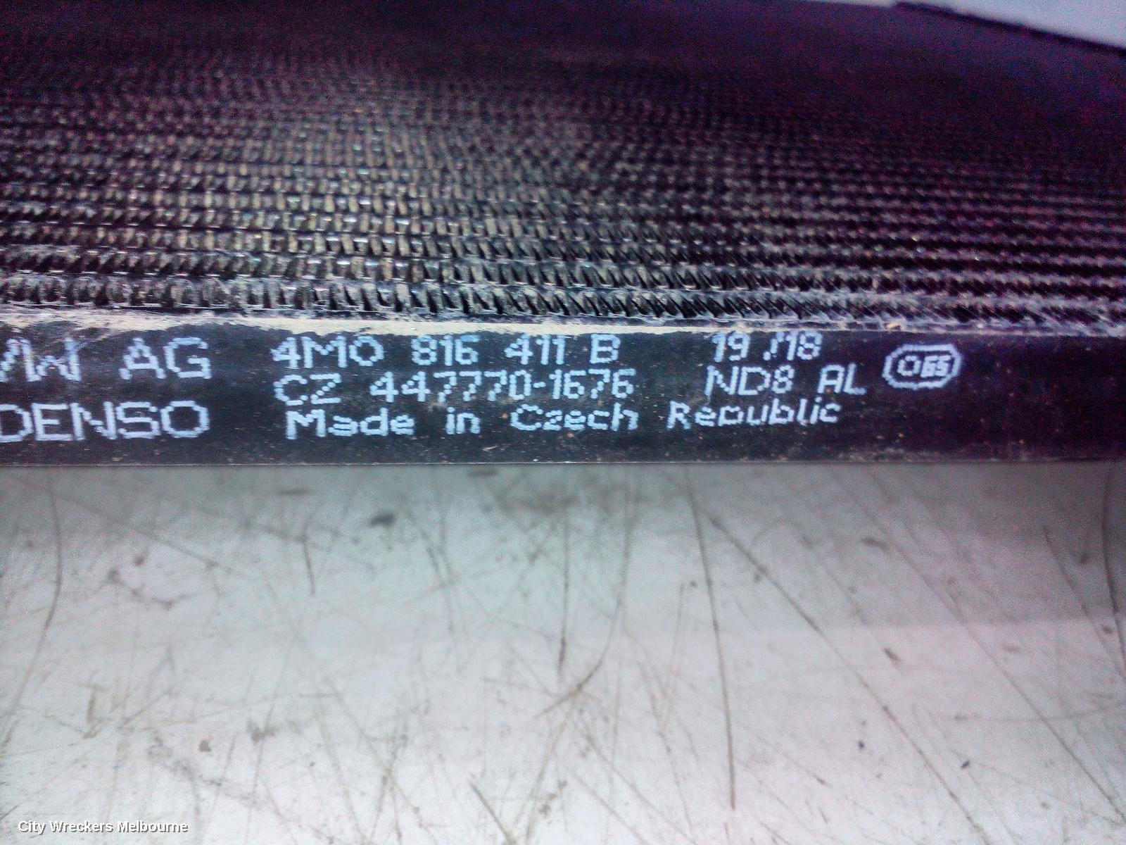 AUDI Q7 A/C CONDENSER, 4M, 07/2015 ONWARDS