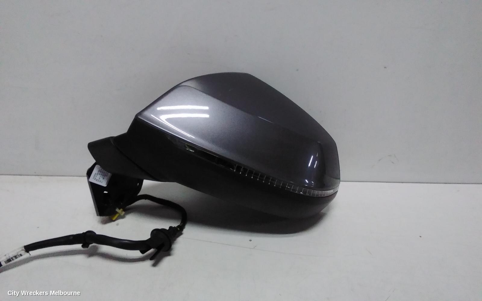 AUDI Q7 LEFT DOOR MIRROR, 4M, POWER FOLD, W/ LANE ASSIST, NON CAMERA TYPE, 09/2015 - 03/2020