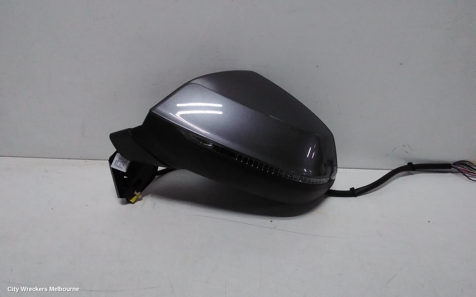 AUDI Q7 LEFT DOOR MIRROR, 4M, POWER FOLD, W/ LANE ASSIST, NON CAMERA TYPE, 09/2015 - 03/2020