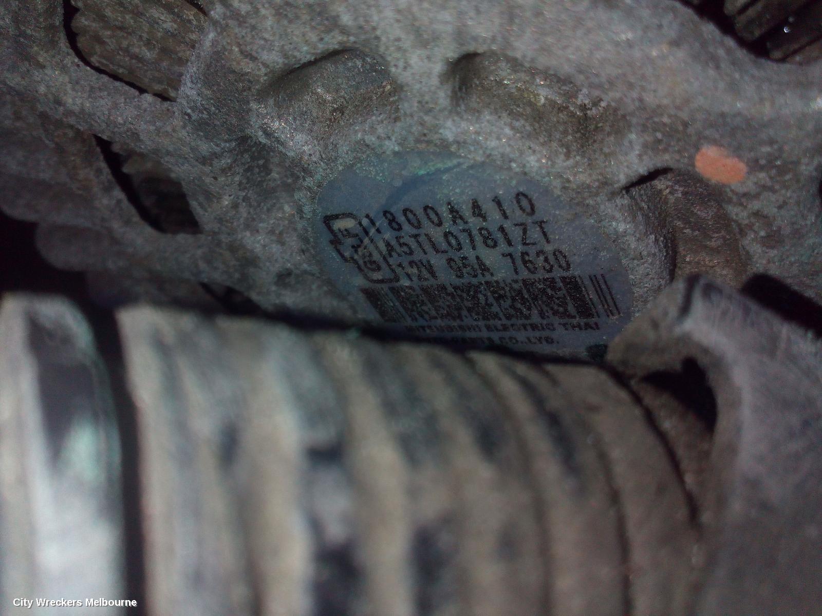 MITSUBISHI PAJERO ALTERNATOR, DIESEL, 2.4, 4N15, TURBO, PAJERO SPORT, QE, 10/2015 - 10/2019