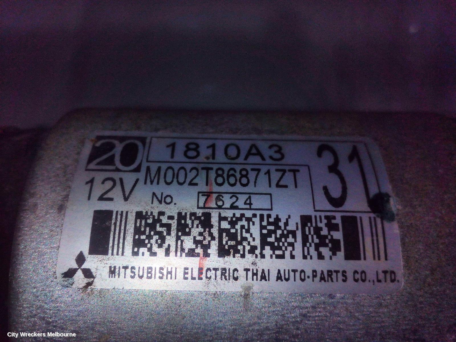 MITSUBISHI PAJERO STARTER, DIESEL, 2.4, 4N15, TURBO, PAJERO SPORT, QE-QF, 10/2015 ONWARDS