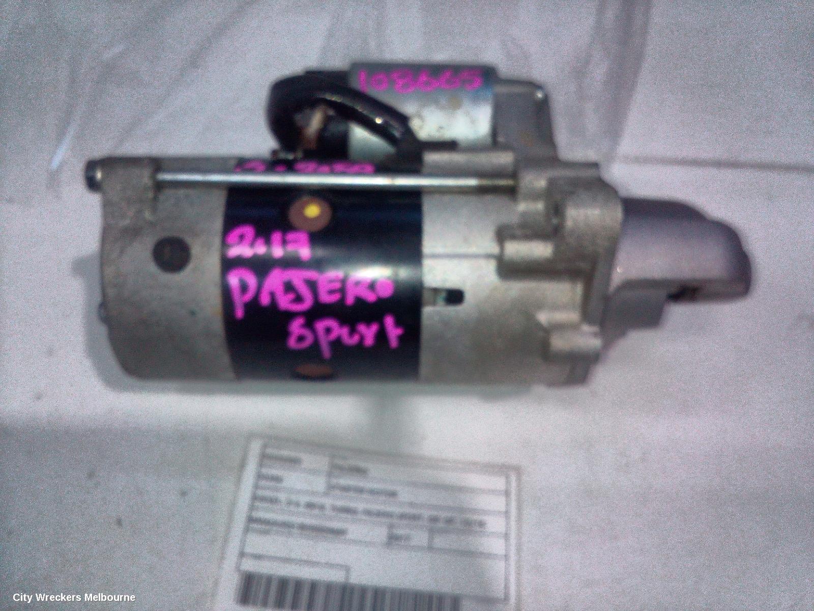 MITSUBISHI PAJERO STARTER, DIESEL, 2.4, 4N15, TURBO, PAJERO SPORT, QE-QF, 10/2015 ONWARDS