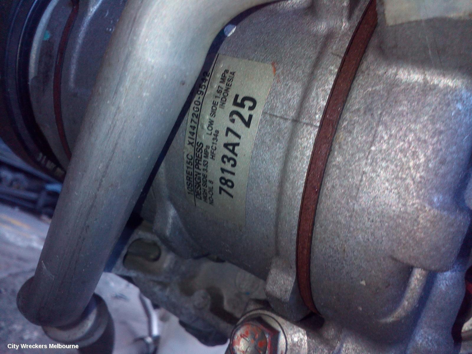 MITSUBISHI PAJERO A/C COMPRESSOR, DIESEL, 2.4, 4N15, PAJERO SPORT, QE-QF, 10/2015 ONWARDS