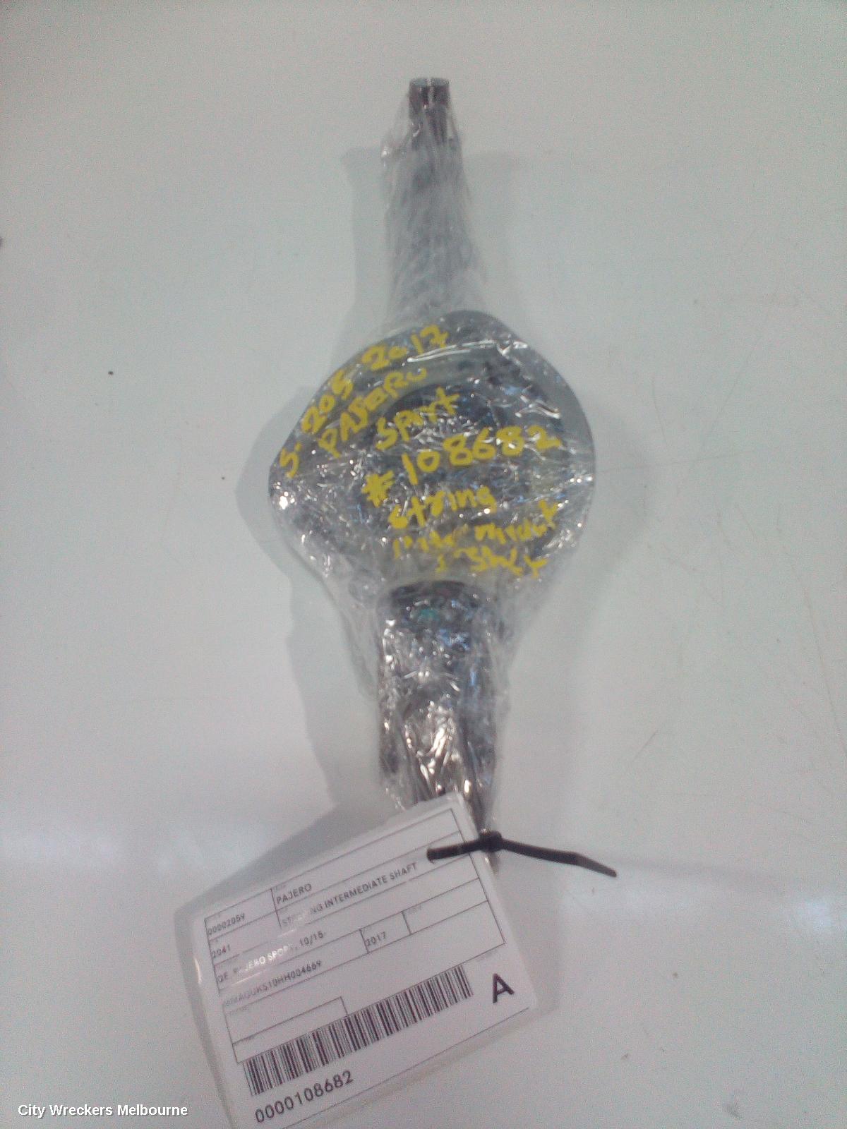 MITSUBISHI PAJERO STEERING INTERMEDIATE SHAFT, QE, PAJERO SPORT, 10/2015 ONWARDS