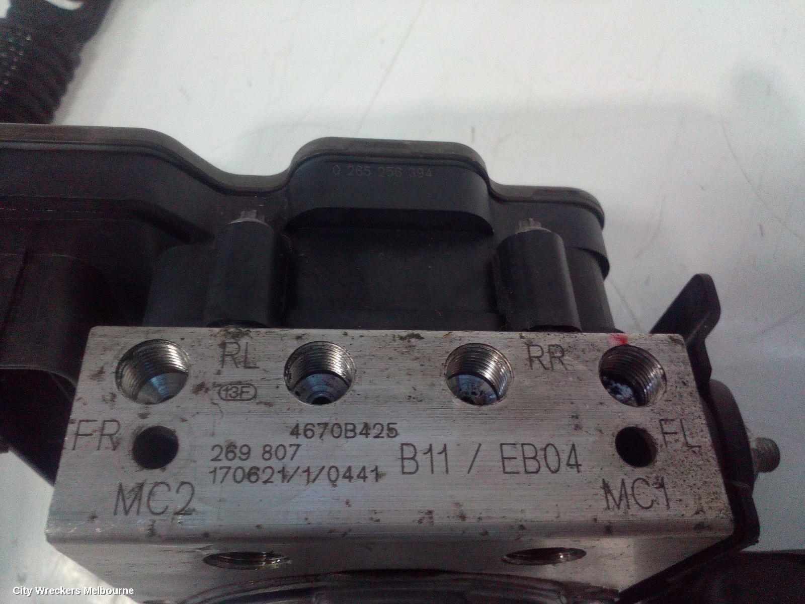 MITSUBISHI PAJERO ABS PUMP/MODULATOR, QE, PAJERO SPORT, P/N 4670B425,10/2015 ONWARDS