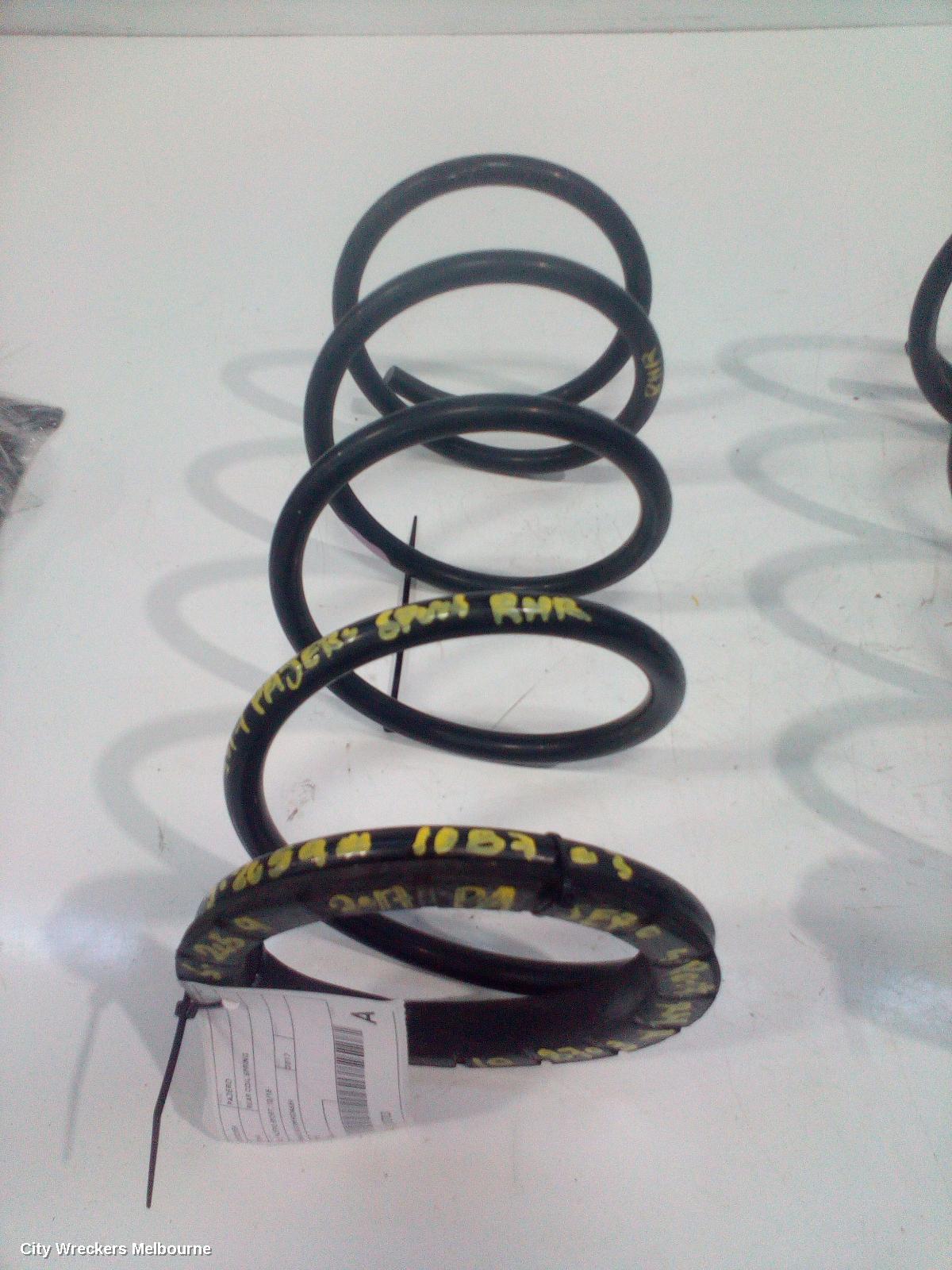 MITSUBISHI PAJERO REAR COIL SPRING, QE, PAJERO SPORT, 4WD, LH SIDE, 10/2015 ONWARDS