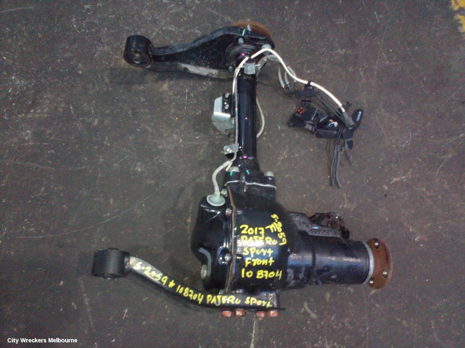 MITSUBISHI PAJERO DIFFERENTIAL CENTRE, FRONT, 2.4, 4N15, QE-QF, PAJERO SPORT, DIESEL, 3.692 RATIO, 10/2015 ONWARDS