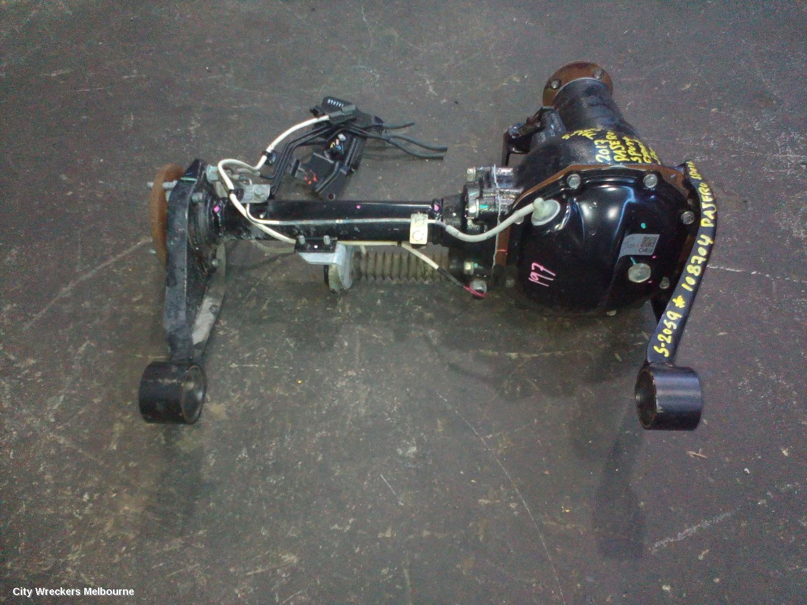 MITSUBISHI PAJERO DIFFERENTIAL CENTRE, FRONT, 2.4, 4N15, QE-QF, PAJERO SPORT, DIESEL, 3.692 RATIO, 10/2015 ONWARDS