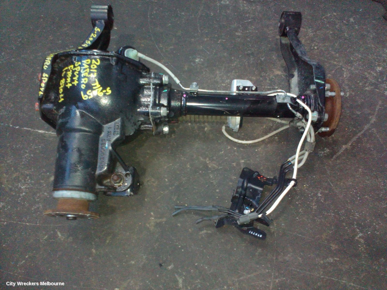 MITSUBISHI PAJERO DIFFERENTIAL CENTRE, FRONT, 2.4, 4N15, QE-QF, PAJERO SPORT, DIESEL, 3.692 RATIO, 10/2015 ONWARDS