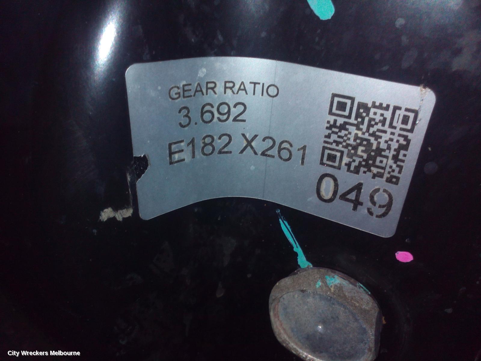 MITSUBISHI PAJERO DIFFERENTIAL CENTRE, FRONT, 2.4, 4N15, QE-QF, PAJERO SPORT, DIESEL, 3.692 RATIO, 10/2015 ONWARDS