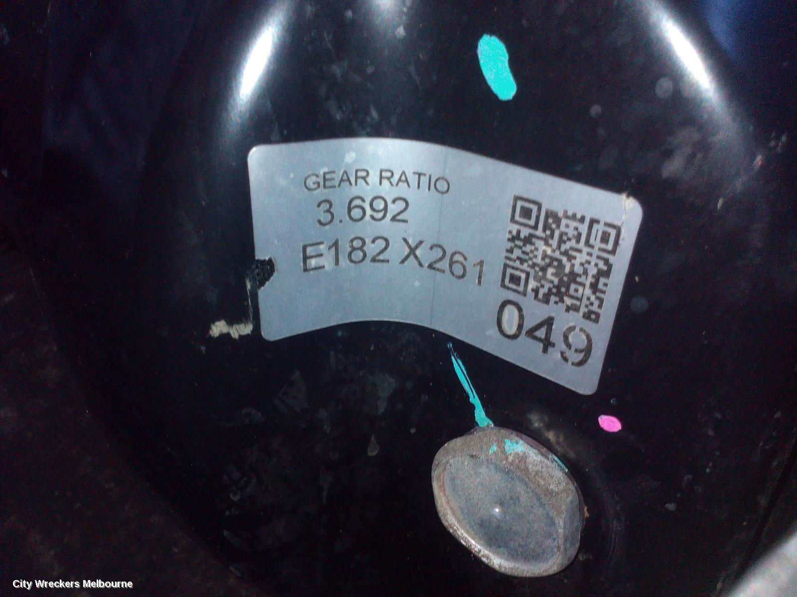 MITSUBISHI PAJERO DIFFERENTIAL CENTRE, FRONT, 2.4, 4N15, QE-QF, PAJERO SPORT, DIESEL, 3.692 RATIO, 10/2015 ONWARDS