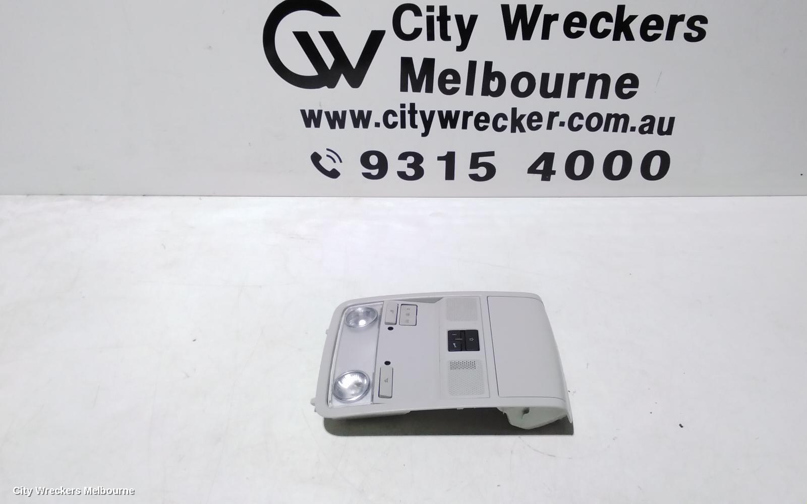 VOLKSWAGEN JETTA COURTESY LIGHT, FRONT (CENTRE), NON SUNROOF CONTROLS TYPE, 1B, 02/2011 - 10/2014
