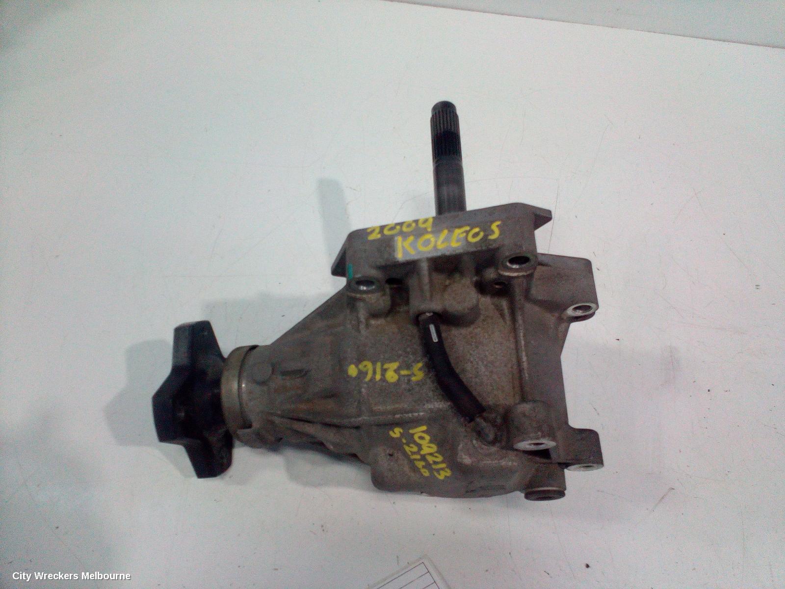 RENAULT KALEOS TRANSFER CASE, AUTO, PETROL, 2.5, AWD, H45, 09/2008 - 04/2016