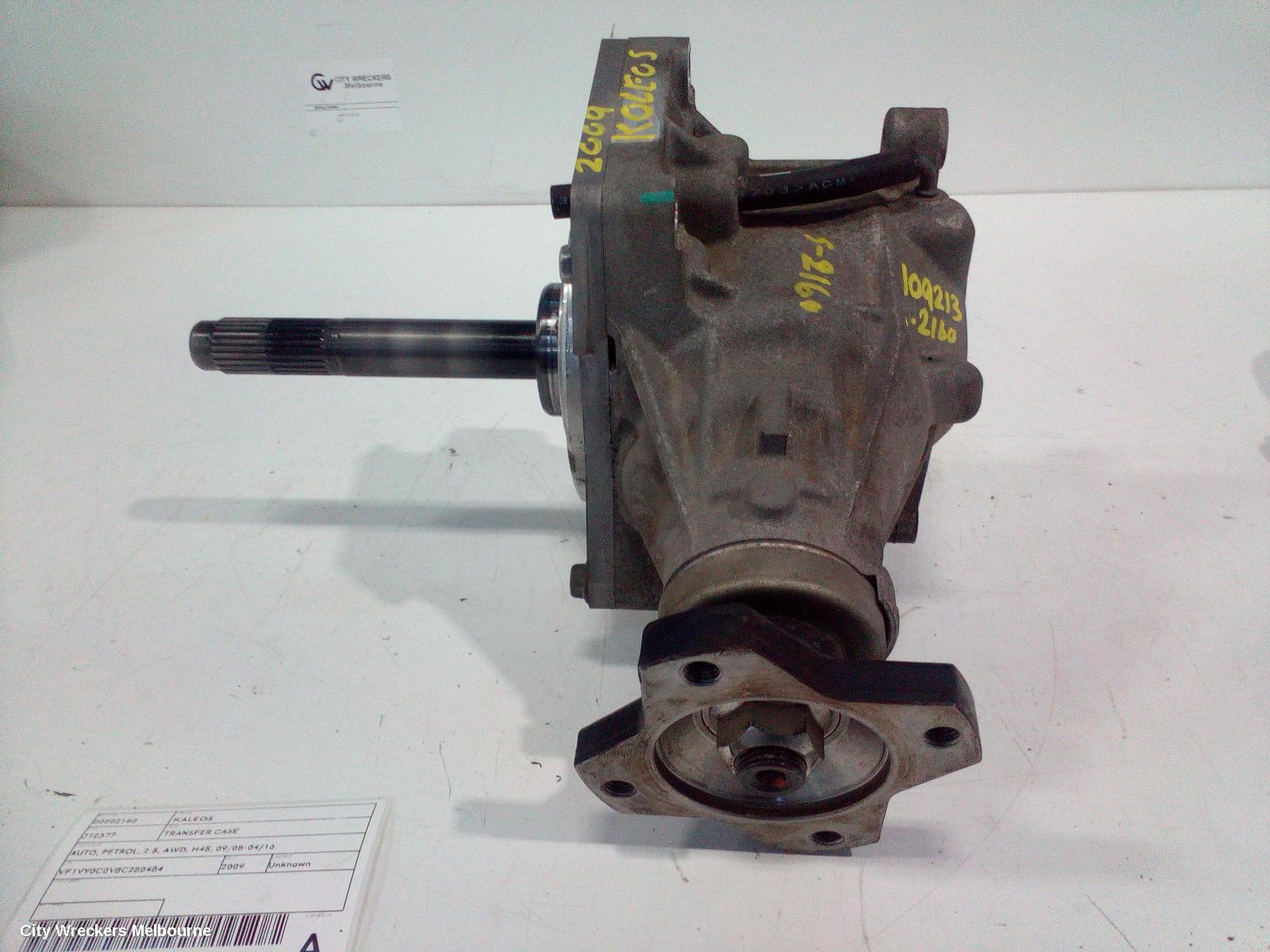 RENAULT KALEOS TRANSFER CASE, AUTO, PETROL, 2.5, AWD, H45, 09/2008 - 04/2016