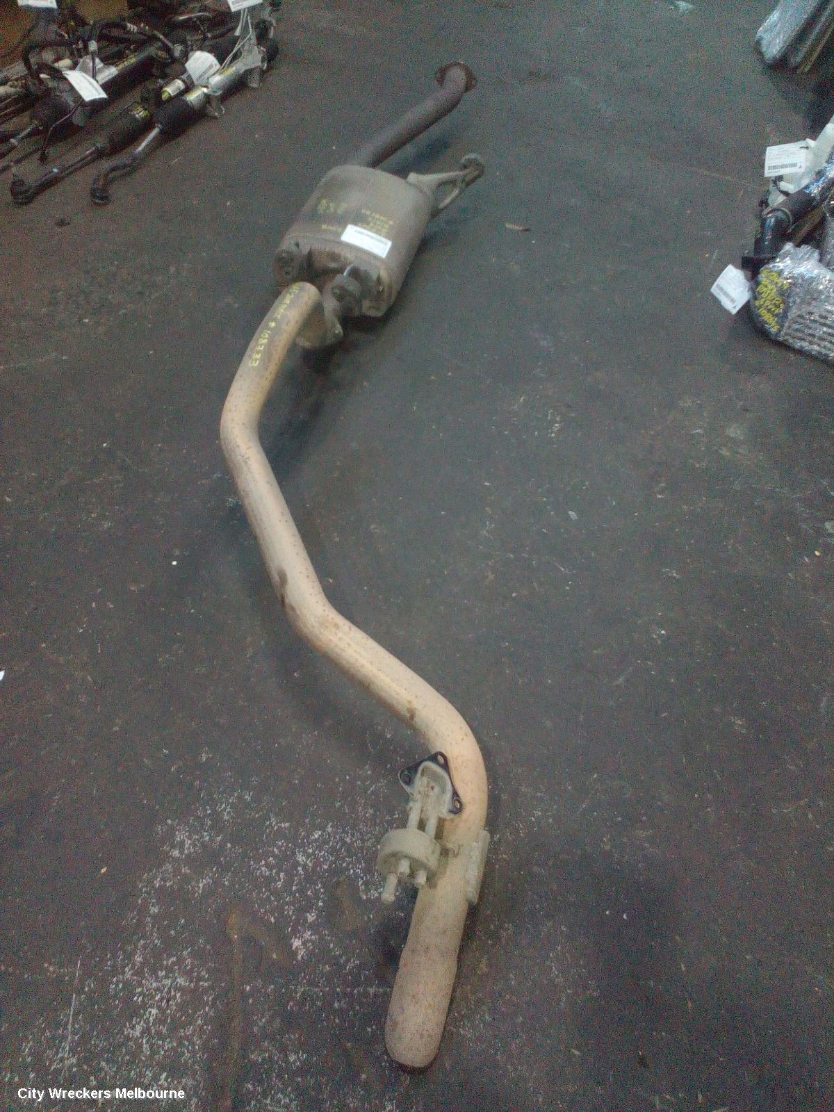 TOYOTA HIACE EXHAUST SYSTEM, 300 SERIES, 02/2019 ONWARDS