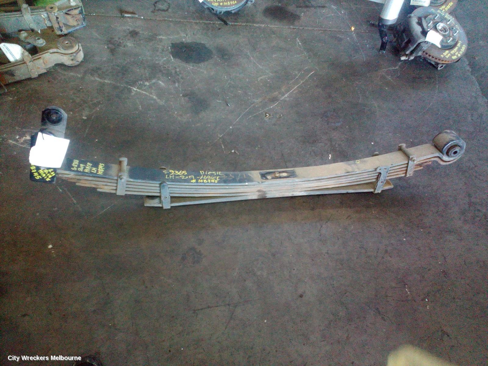 TOYOTA HIACE REAR LEAF SPRING, 300 SERIES, LWB, BUS, LH SIDE, 04/2019 ONWARDS